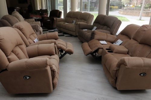 Relax ülőgarnitúra 2 1 1 mozis kanapéval nagy kárpit választékkal - Gilmore