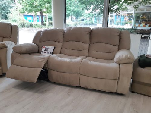 3 személyes relax kanapé hagyományos fix állású középső üléssel - Tessin